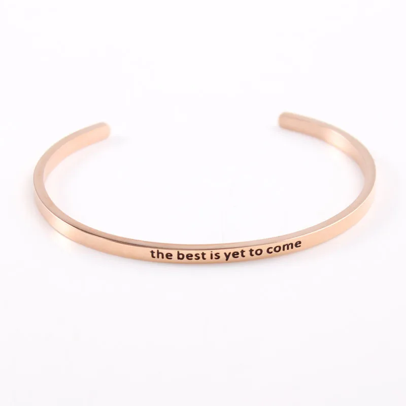 Женский браслет из нержавеющей стали с выгравированными мотивами|mantra bracelet|bracelet