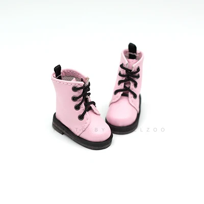 Ботинки martin; цветная кукольная обувь; доступны для blyth Azone Mmk JB holala OB24 Lati; кукольные аксессуары; обувь blyth - Цвет: Розовый