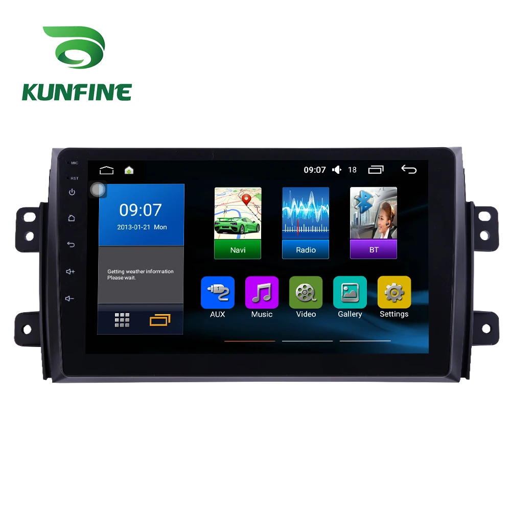 Восьмиядерный 1024*600 Android 7 1 автомобильный DVD gps навигации игрока Deckless стерео для