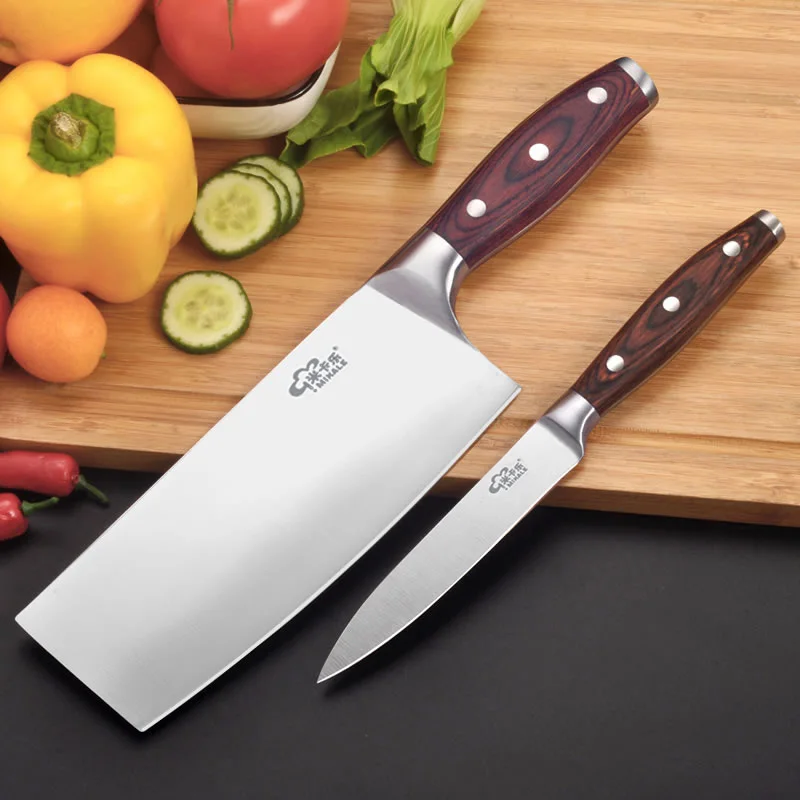 Набор универсальных кухонных ножей MISGAR из нержавеющей стали нож шеф-повара Santoku