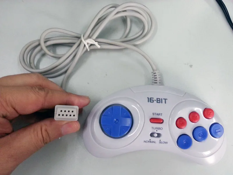 Новый 2 шт. MD геймпады sega Genesis игровой контроллер 16bit Joypad Бесплатная доставка |