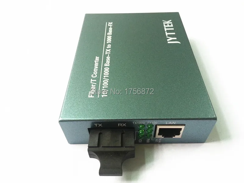 Гигабитный одномодовый двойной волоконно-Волоконный медиаконвертер оптический