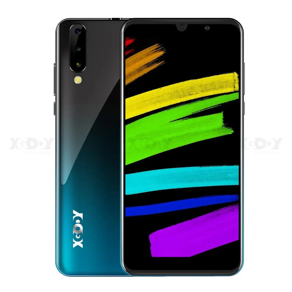 Мобильный телефон Xgody P30, Android 9,0, 5,99 дюймов, 2 Гб ОЗУ, 16 Гб ПЗУ, четырехъядерный процессор MT6580M, двойная камера, 3g, смартфон celular