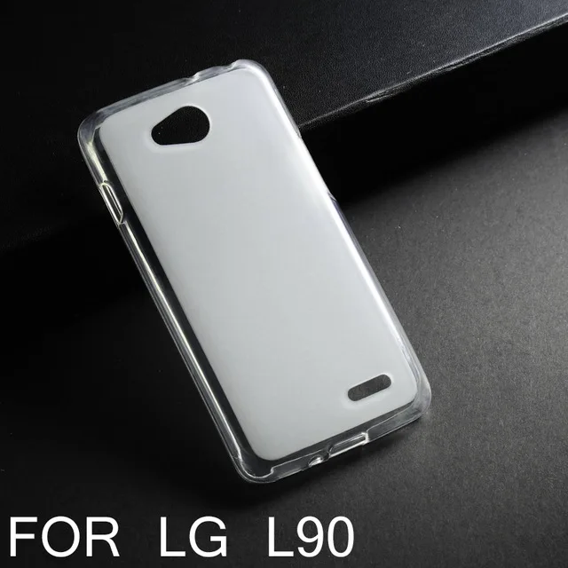 Soft Silicone Чехлы для LG L90 D405 с одной sim-картой, чехлы для LG L90 Dual D410 D415 с двумя sim-картами, силиконовые мягкие чехлы 4,7 дюймов, чехлы с изображением совы и цветов - Цвет: Soft Silicone