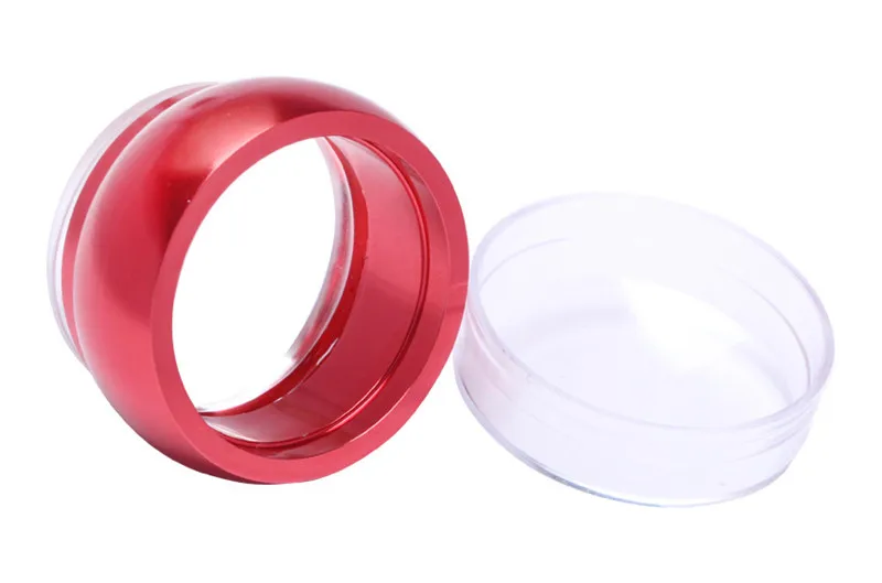 Набор для штамповки ногтей 3 5 см прозрачный желе шаблон дизайна красные