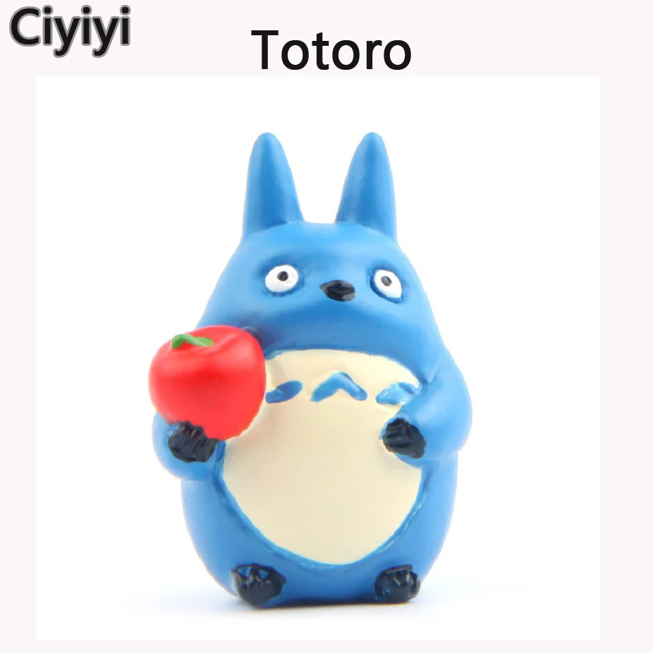 Аниме МИЛЫЙ Тоторо Рождественская версия ПВХ фигурка игрушка мультфильм с