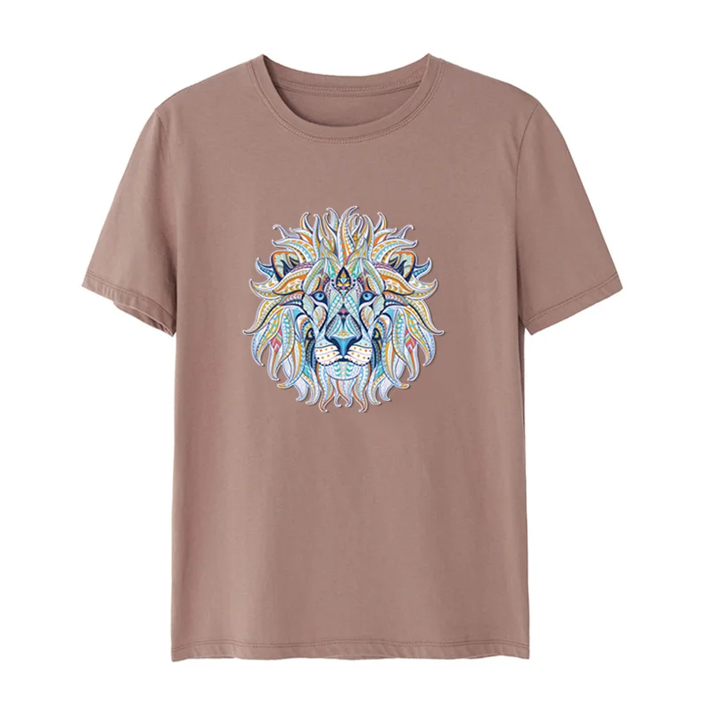 Cool Tiger Pachers креативные животные теплопередача моющиеся качественные наклейки DIY