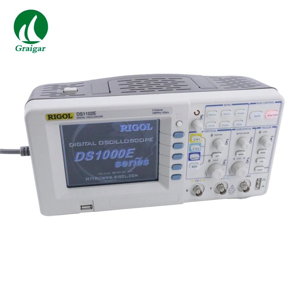 Rigol DS1102E 2 канальный цифровой осциллограф 100MHz 1 ГС/Максимальная частота