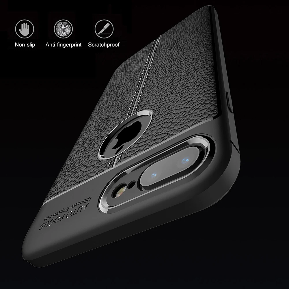 Чехол на айфон 7 Чехол для iPhone х чехол Бизнес кожа силиконовый мягкий чехол из термополиуретана для iPhone 7 8 6 6s плюс XR XS Макс 5 5S se роскошь задняя крышка