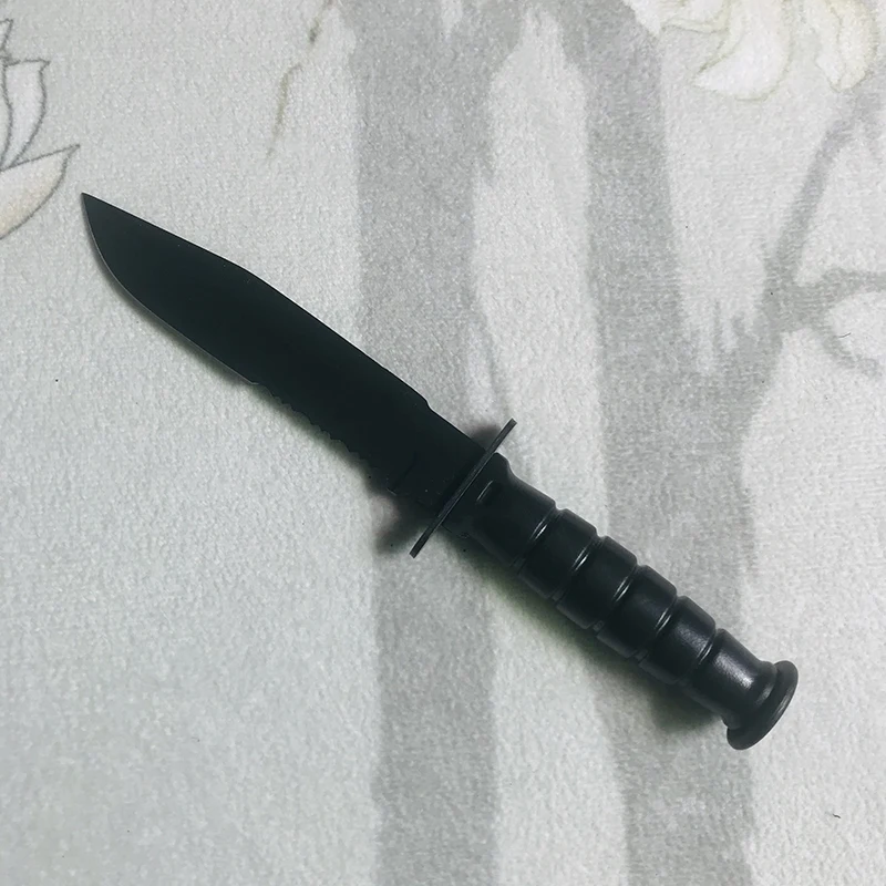 CS Cold стальной нож с фиксированным лезвием портативное ожерелье GO для походов