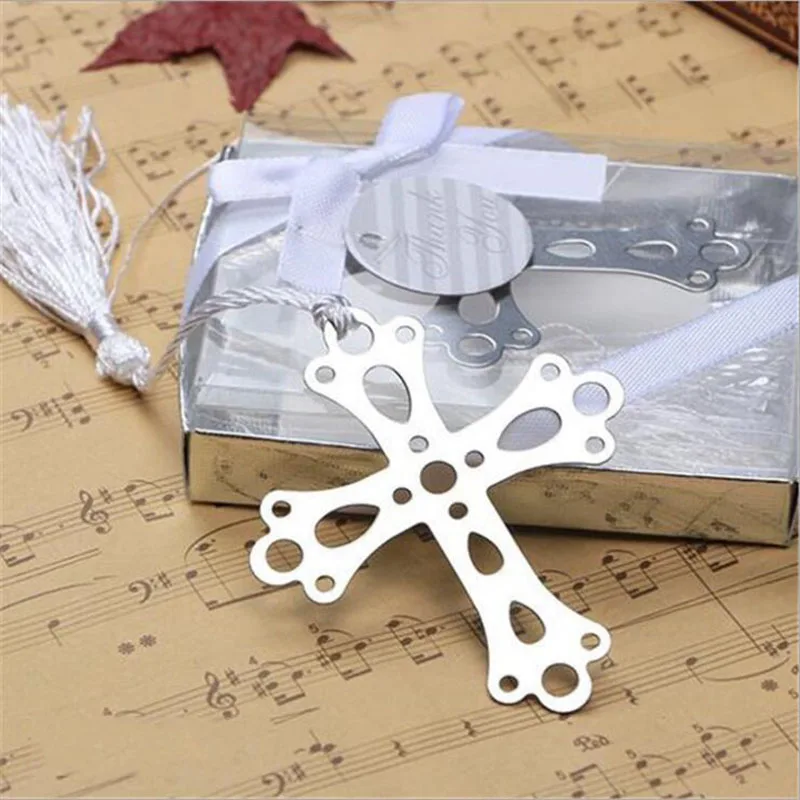 Cross bookmark 1 шт. красивые креативные металлические закладки рождественские подарки снежинки Любовь Бабочка Закладки Детские милые канцелярские принадлежности - Цвет: Cross bookmark