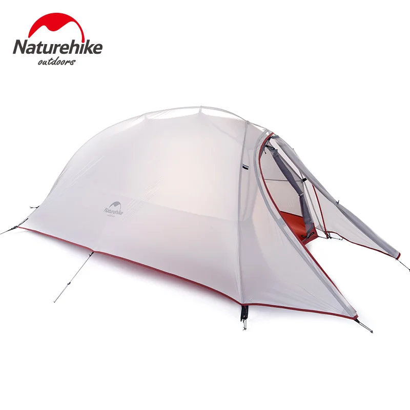 

Naturehike палатка 1-2 человек, туристическая палатка, двухслойная, сверхлегкая, из силикагеля, водонепроницаемая, 3000 +