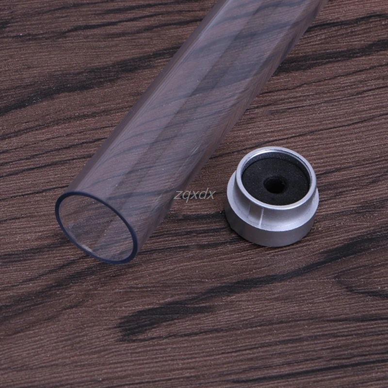 Plastic Transparent Acrylic Pen gifts tube box pencil cases Gift Boxes Stationery school office apply pen Drop ship|Пеналы| |
