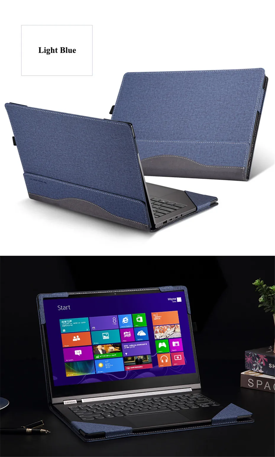Чехол для lenovo Yoga C930 13,9 дюймов Yoga 920 910 сумка для ноутбука lenovo Yoga 7 Pro 6/5 Pro съемный чехол из искусственной кожи