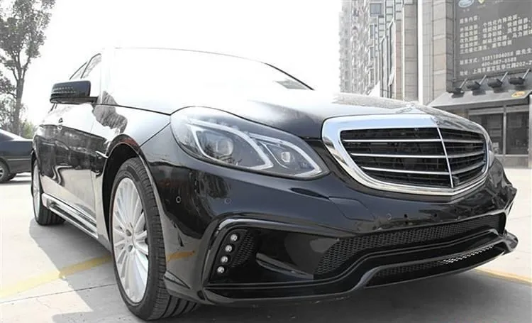 EOsuns Решетка переднего бампера для Mercedes-Benz E class W212 E180 E200 E260 E300-, высокое качество