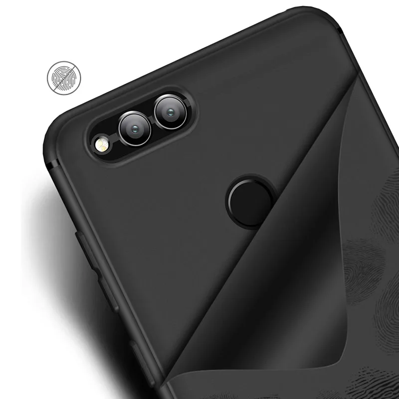 Матовый ТПУ чехол для Huawei Y6 Prime 2018 Y5 P20 P10 Plus Mate 10 Lite Honor 9 7C 7A Pro 7X 8X P Smart мягкие
