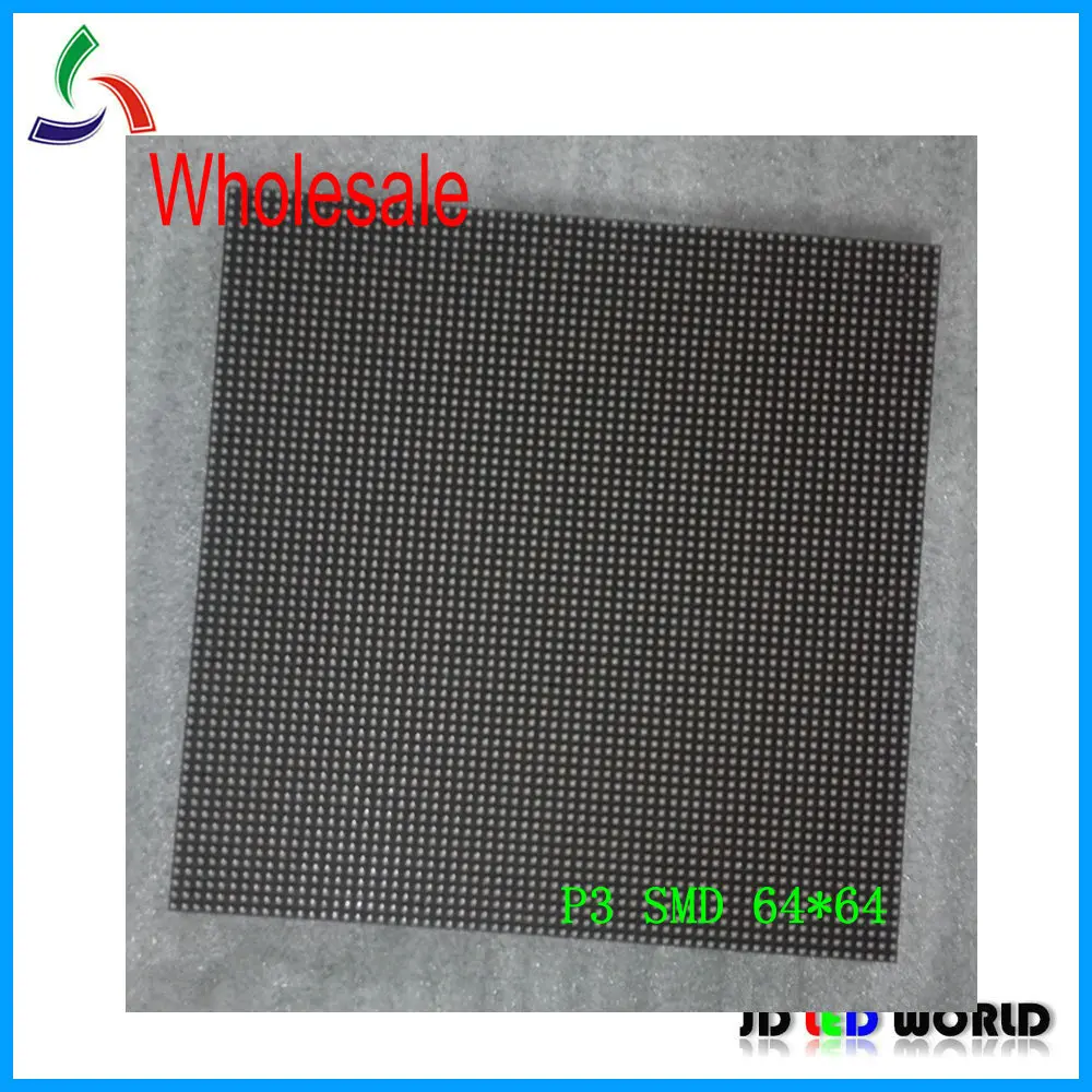 P3 комнатный RGB 3 в 1 SMD Полноцветный светодиодный видеоэкран модули 192*192 мм 64*64