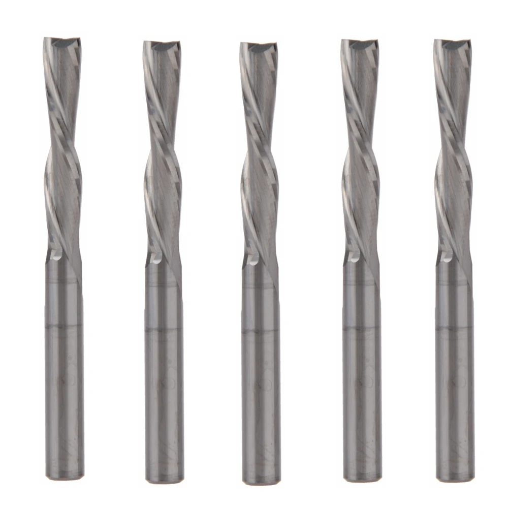 Фреза для левшей 5 шт. AAA 4 мм * 22 мм|carbide endmill|spiral bitendmill carbide |