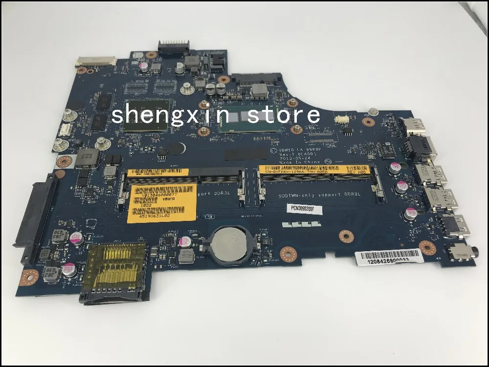 Материнская плата для ноутбука Dell Inspiron 5737 3737 модель DDR3 VBW11 I5 4200U REV.1.0 LA 9983P