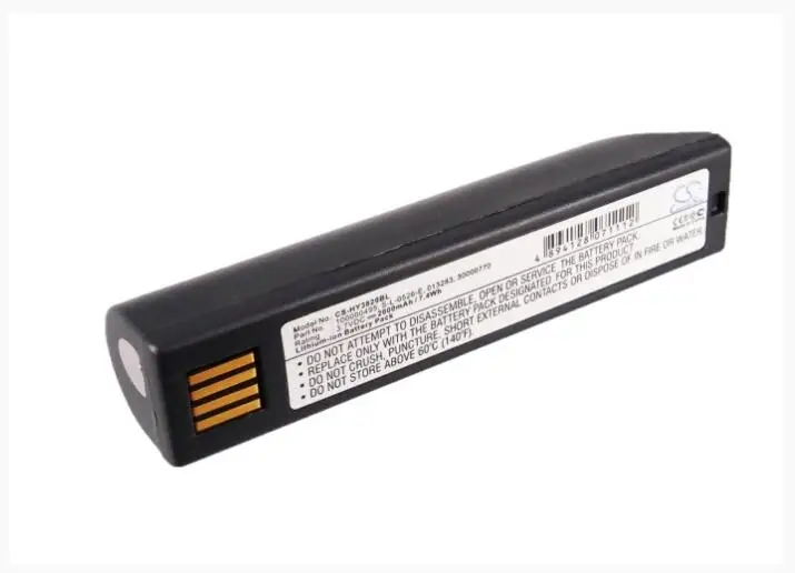 Аккумулятор Cameron Sino 2000 мАч для HONEYWELL 1202g 1902 1902GHD 3820 3820i 4620 4820 4820i 5620 6320 Granit 1911i |