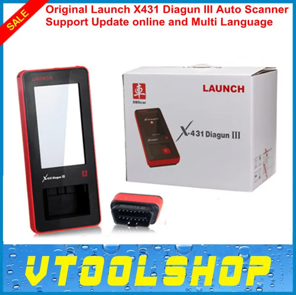[Launch Distributor] 2015 Original X431 Auto Scanner International Version Launch Diagun III Update Via Official Website |