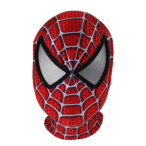 1 Новейшая маска Raimi Spider для косплея, маска супергероя с линзами, лайкра, маска Raimi Spdier - Цвет: 1