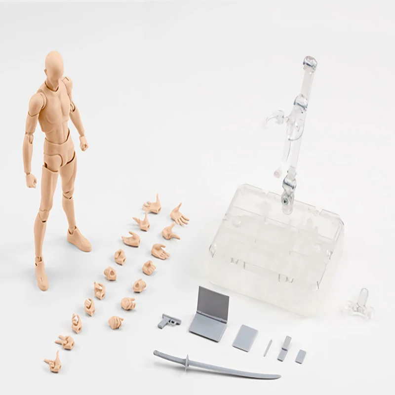 Аниме Archetype He She Ferrite Figma подвижные тела Feminino Kun Body Chan ПВХ фигурка модель игрушки