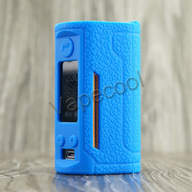2 шт. WISMEC рел RX GEN3 двойной мод, силиконовый чехол, чехол для кожи, Гелевая пленка, подходит для Vape RX GEN3 Dual 230W коробка мод