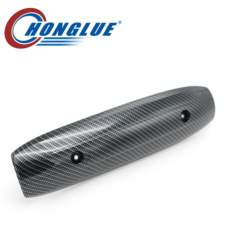 Honglue чехол для выхлопной трубы YAMAHA TMAX500/530 2011 2016 имитация углеродного волокна|yamaha