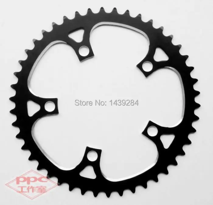 Vitesse Сверхлегкий алюминиевый 110BCD 39 Т 44 46 48 50 53 ЧПУ chainring crankset передние звездочки