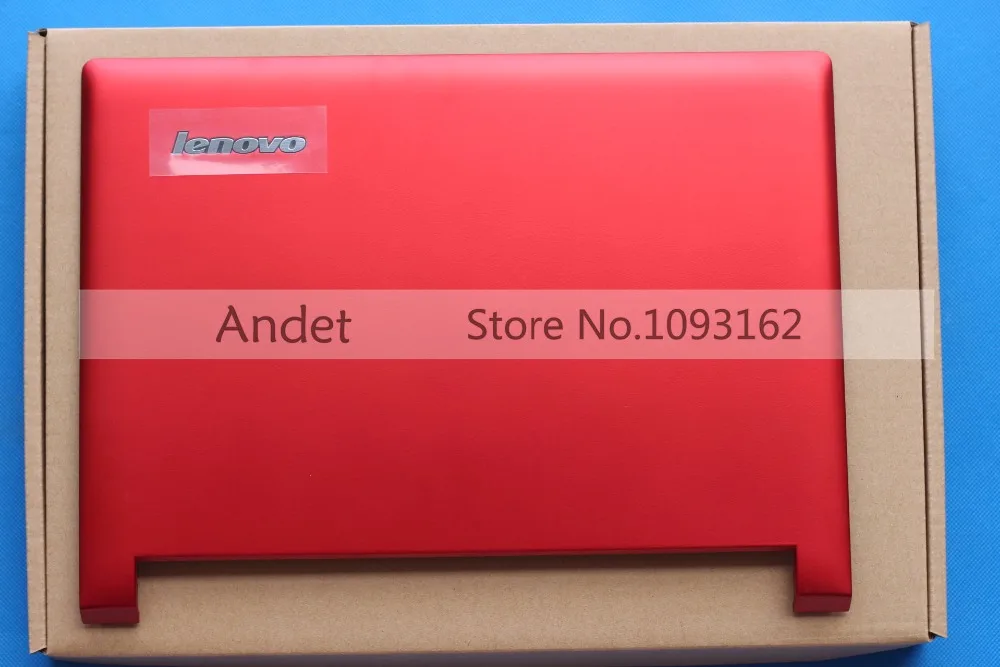 Для lenovo Flex 2 14 2-14 2-14D lcd задняя крышка Топ чехол задняя крышка черный белый красный желтый серебристый