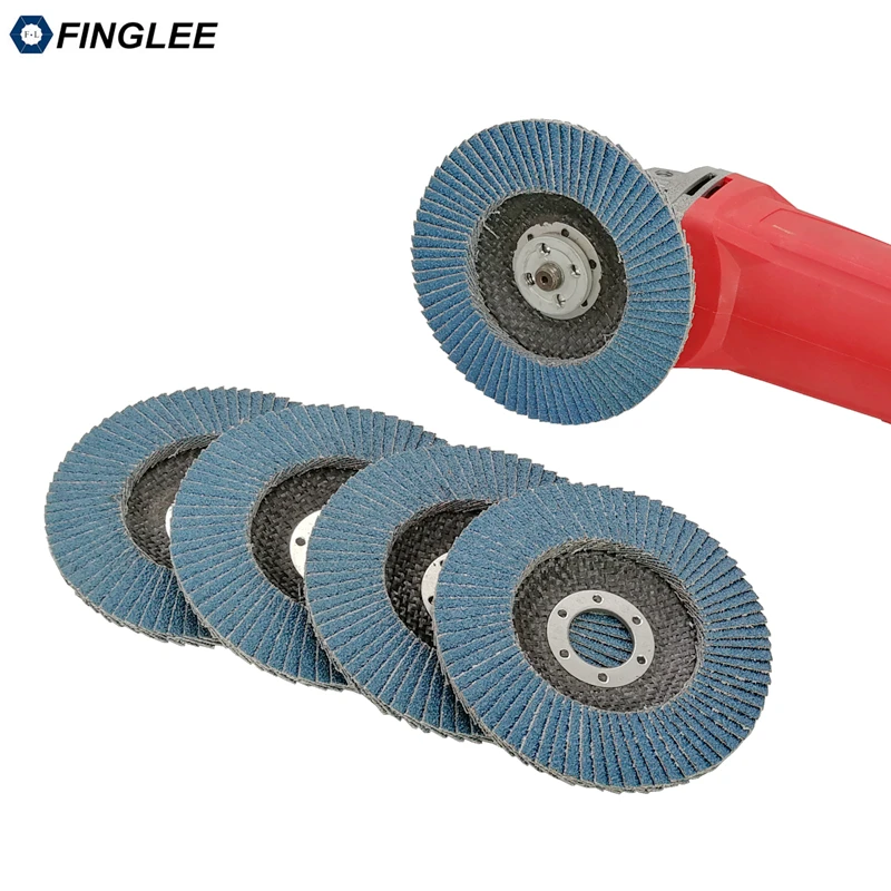 Шлифовальные диски FINGLEE 4.5 дюймов/115 мм откидные угловая шлифовальная машина