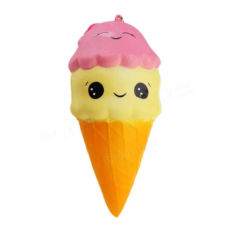 Cute Squishy Double Face Ice Cream/Chocolate Banana/Peach/Milk Box/Sheep/Horse/Panda/Strawberry/Coffee cup/Cream Bread/Biscuit | Мобильные