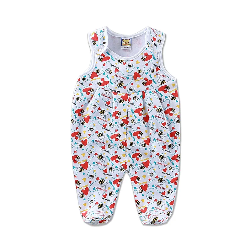 2021 Little Q baby boys cotton blend sleeveless one piece jumpsuit newborn girl winter spring fleece hot footie with button |