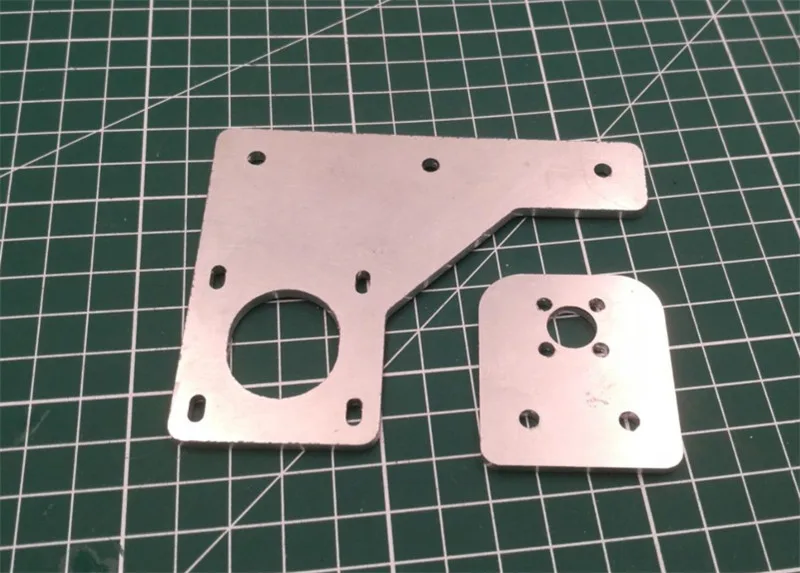 1 шт. алюминиевая двойная модернизированная пластина по оси Z для 3D принтера Tevo/HE3D