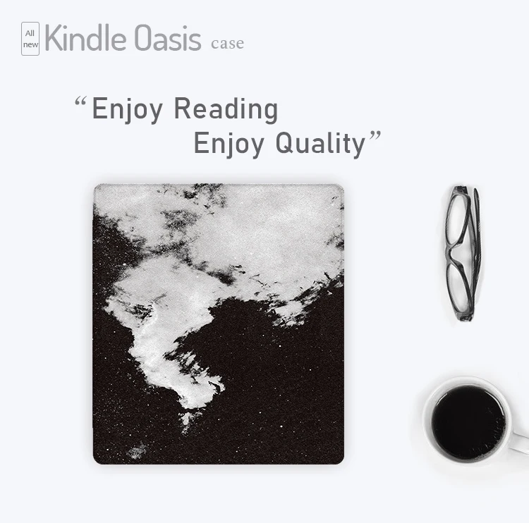 Чехол для " Kindle Oasis 9th Generation- электронная книга читалка, тонкий чехол с функцией автоматического сна/пробуждения Kindle Oasis 2 Чехол