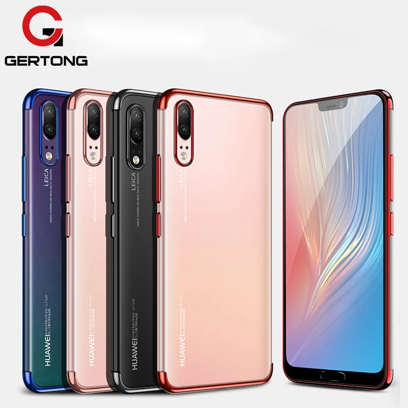 Мягкий чехол из тпу с покрытием для Huawei P20 P10 Lite Mate 20 X 10 Pro P9 P8 чехлы Honor 8X Max 8C Note 9 8