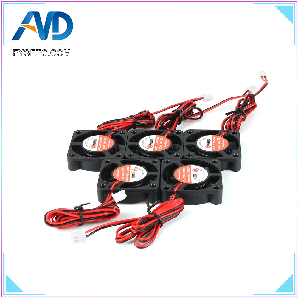 5 шт. 3D-принтеры Запчасти DC 24V 4010 Вентилятор охлаждения 40x40x10 мм 0.08A гидравлический