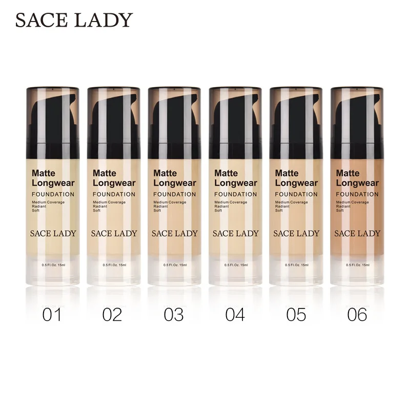 Крем для лица SACE LADY Профессиональная Матовая основа макияжа жидкий консилер