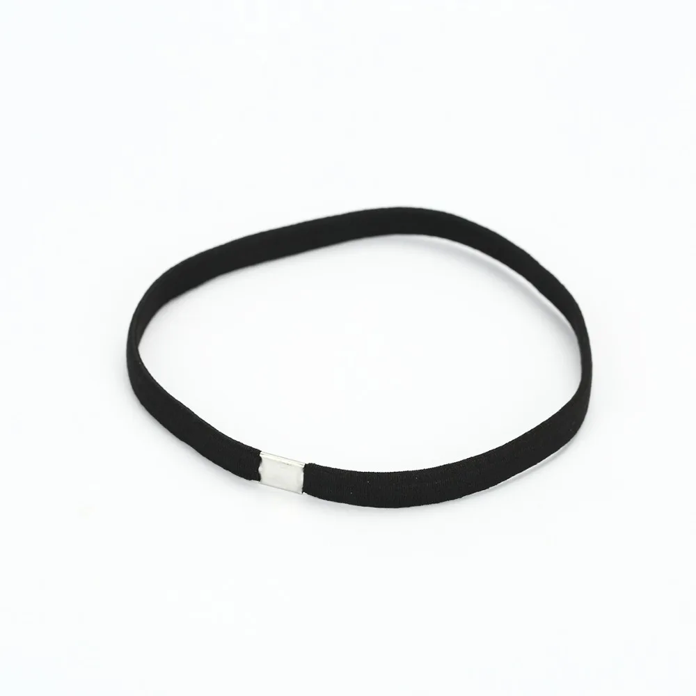 3 шт./компл. узкая эластичная лента для волос черный синий розовый мужчин женщин