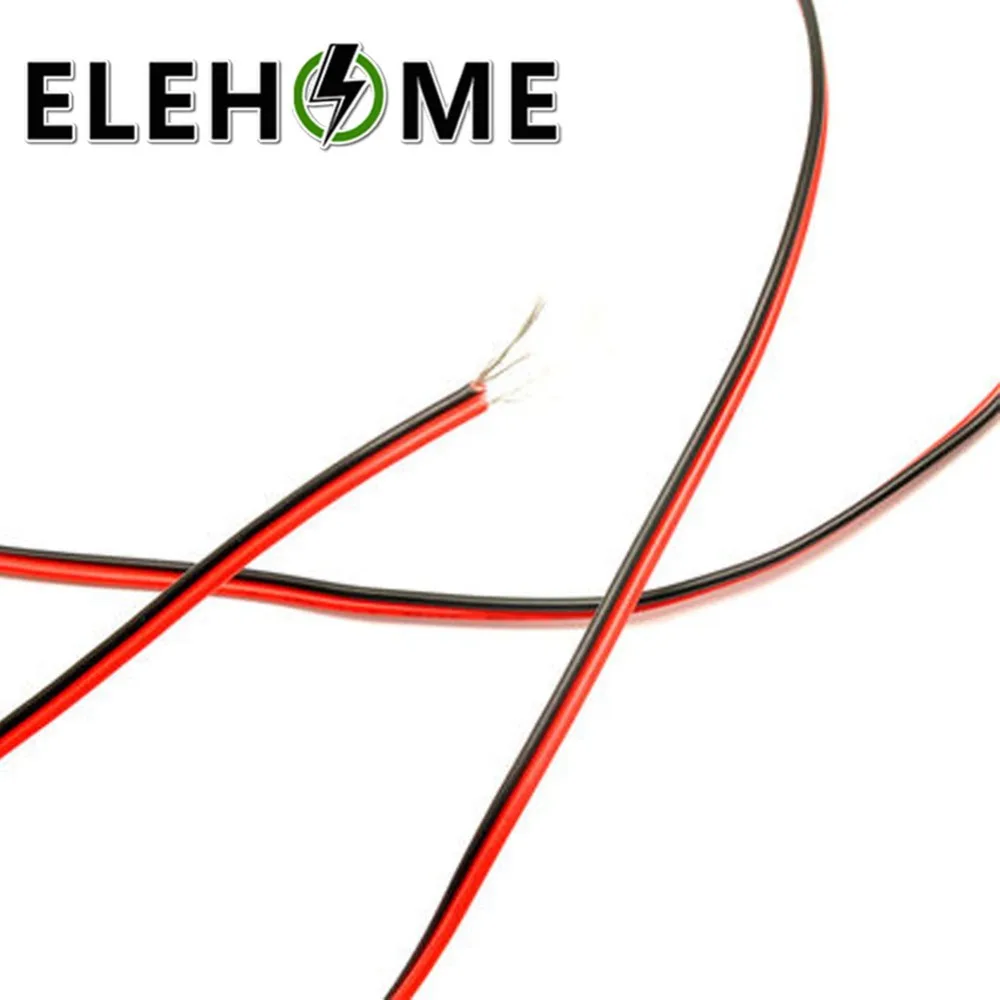 10 м 26 AWG Электрический провод Луженая Медь изолированный ПВХ удлинитель для светодиодов ленточный кабель красный черный провод национальный стандарт 1007 XF30