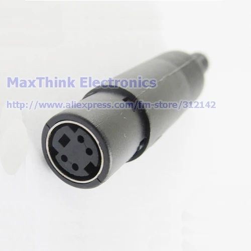 NCHTEK 4 контактный разъем Mini DIN с пластиковой ручкой 10 шт. бесплатная доставка|adapter