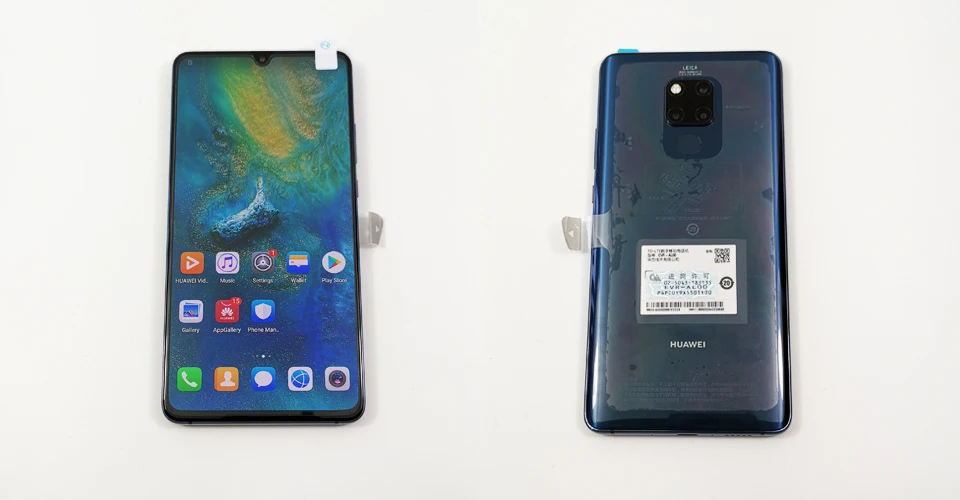 DHL Быстрая HuaWei mate 20X4G LTE мобильный телефон Kirin 980 Android 9,0 7," 2240x1080 8 Гб ram 256 ГБ rom 40.0MP NFC IP53