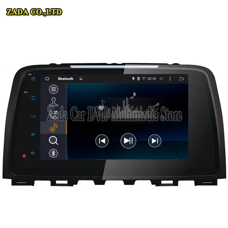 NaviTopia 9 дюймов Octa Core 4 ГБ Android 8 0/Android 7 1 автомобильный DVD gps для MAZDA 6/ATENZA 2013 Поддержка