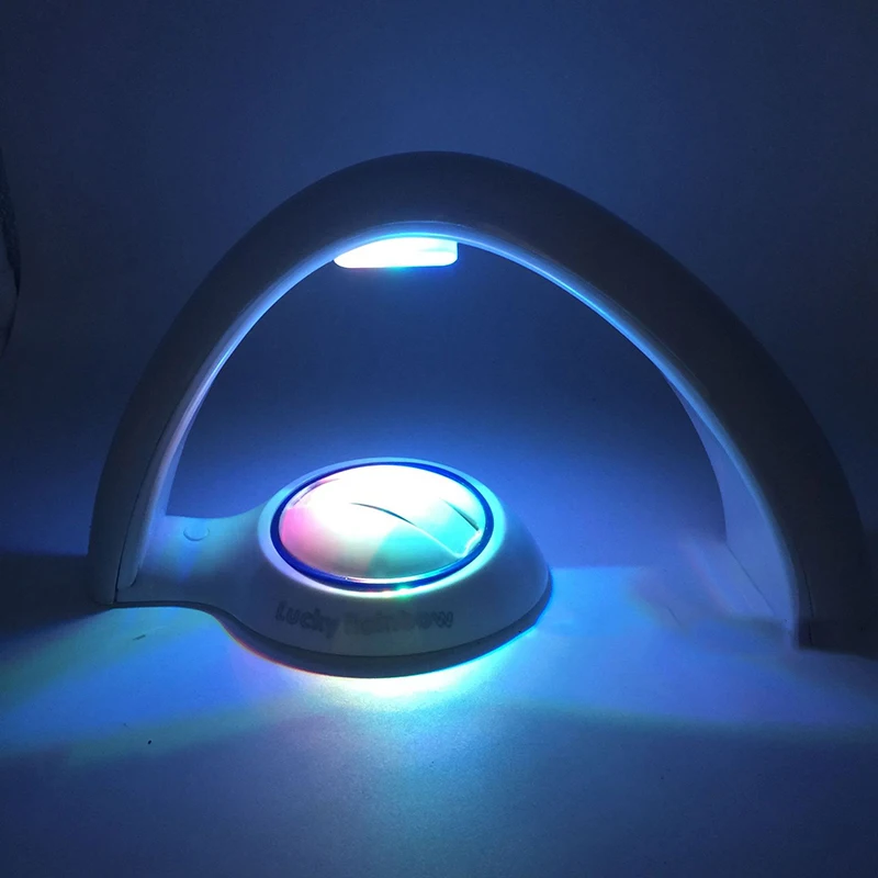 Светодиодный 1 шт. светодиодный Радужный ночник 7 цветов переносной