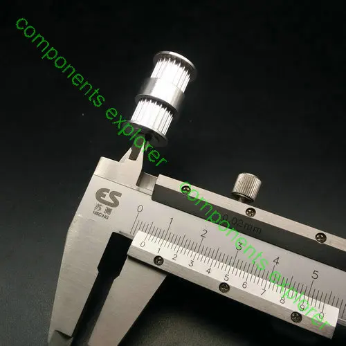 Двойной шкив GT2/2GT 20 зубьев 5 мм отверстие для ремней 9 2 шт./лот.|5mm bore|pulley 5mmpulley bore |