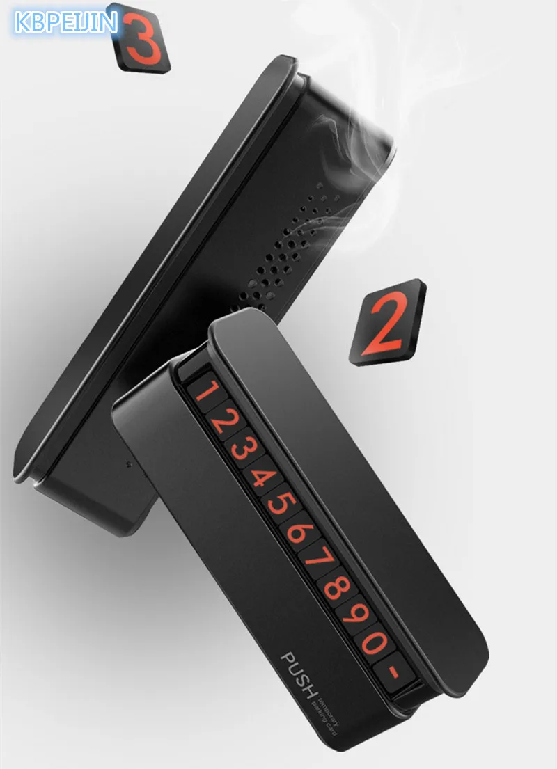 Автомобильный Стайлинг Автомобильная Выдвижная пластина стильная парковочная