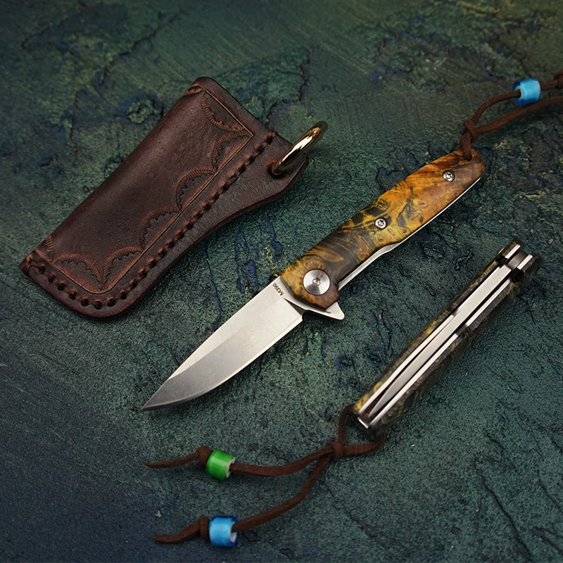 TUREN-M390 стальные складные ножи для кемпинга карманный нож выживания EDC бритва