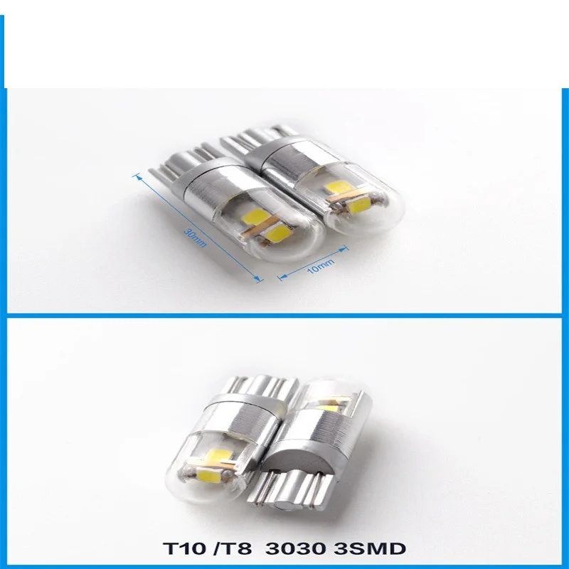 4 шт. автомобильные светодиодсветодиодный лампы T10 3030 194 168 w5w | Автомобили и