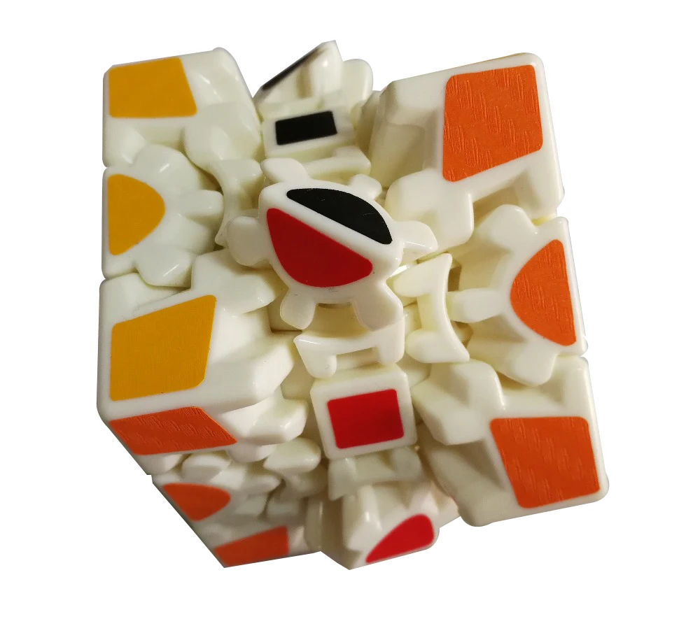 ZCUBE наклейки углеродного волокна Шестерни Мэджико Cubo 5 7 см 3x3x3 3D головоломки нео